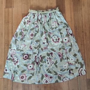 Vintage floral skirt
